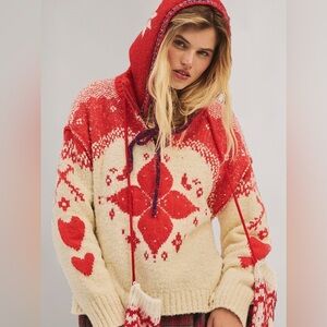 NWT! FP Free People Mythical Knit Sweater Sz Medium